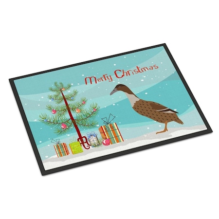 Carolines Treasures Dutch Hook Bill Duck Christmas Indoor or Outdoor Mat - 18 x 27 in. BB9228MAT